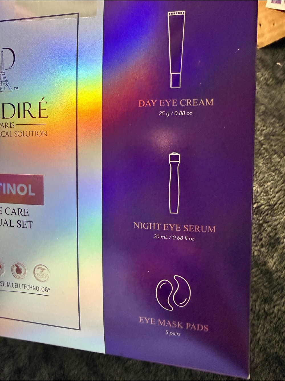 Retinol Eye Care Ritual Set - - Picture 2 of 5